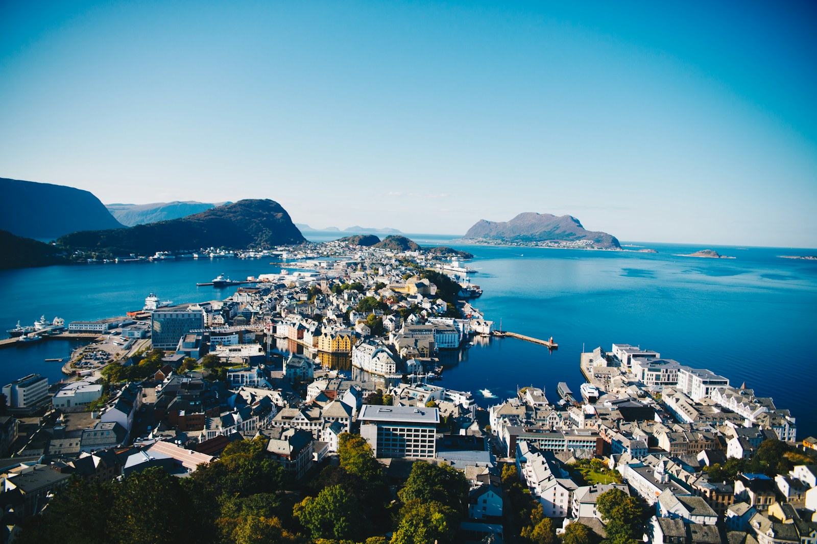 Ålesund, porte d’entrée des fjords norvégiens