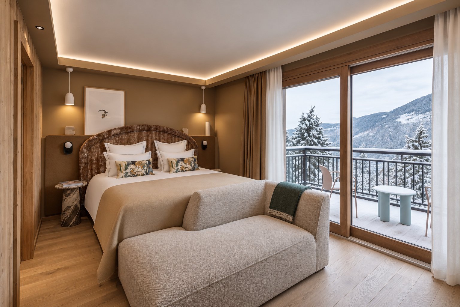 Chambre Deluxe de Bârma Courchevel