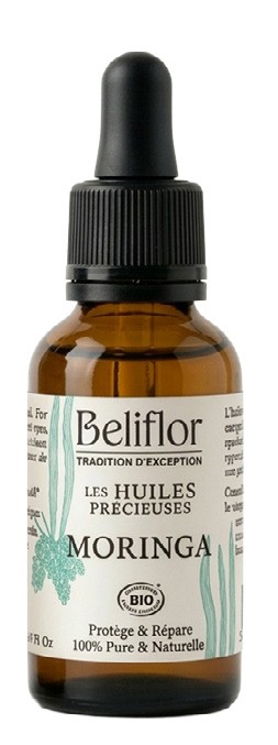 Huile de moringa bio Beliflor, gamme Les Huiles Précieuses