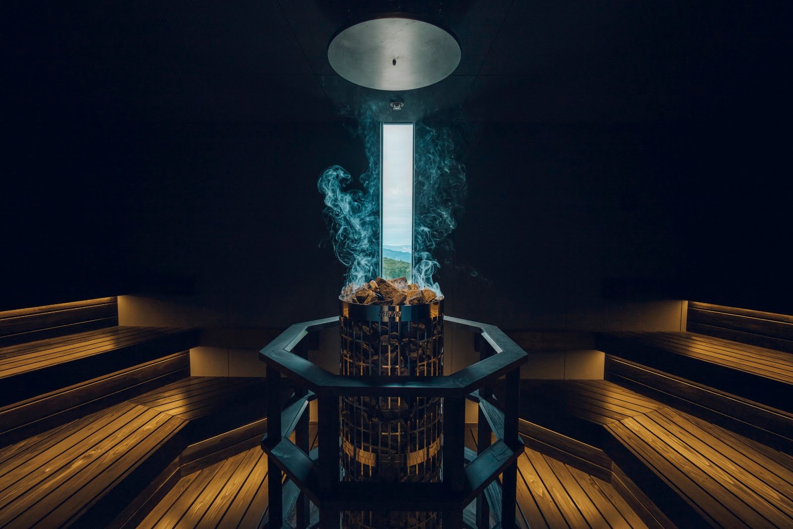 Sauna de l'espace bien-être de KAI Zao