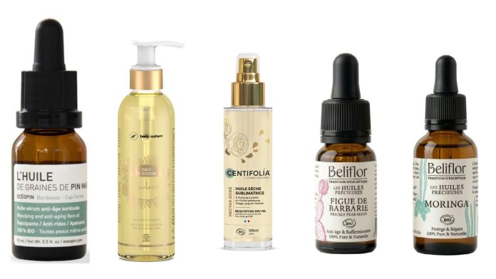 La crème des huiles : 5 huiles beauté pour le visage et le corps (Océopin, Body Nature, Centifolia, Beliflor)