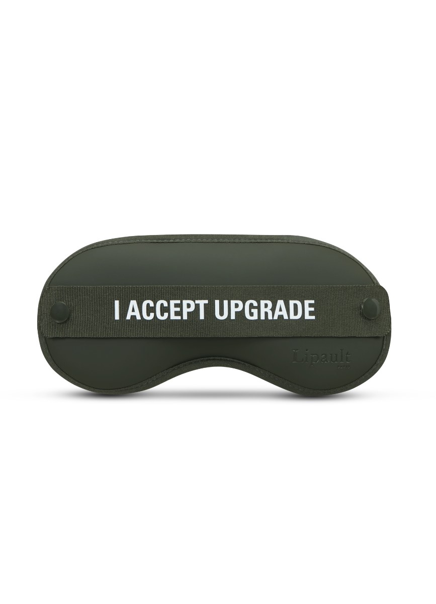 Masque de sommeil Lipault « I accept upgrade », 19 €