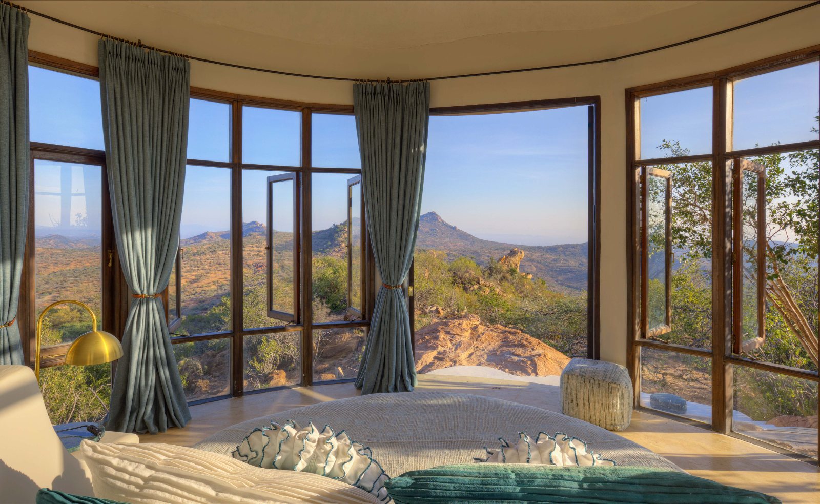 Chambre avec vue sur le bush à Ol Lentille, au Kenya