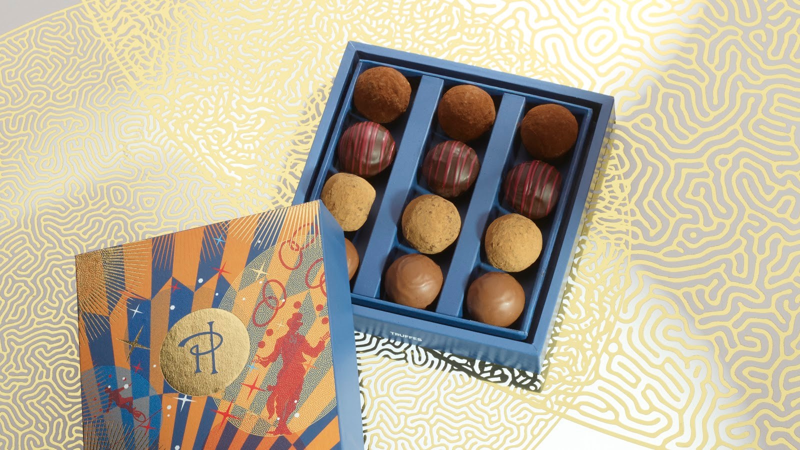 Coffret de truffes Pierre Hermé Noël 2026