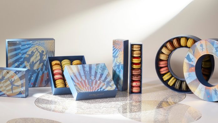 Coffrets de macarons Pierre Hermé Noël 2026, collection Invisible inspirée du cirque