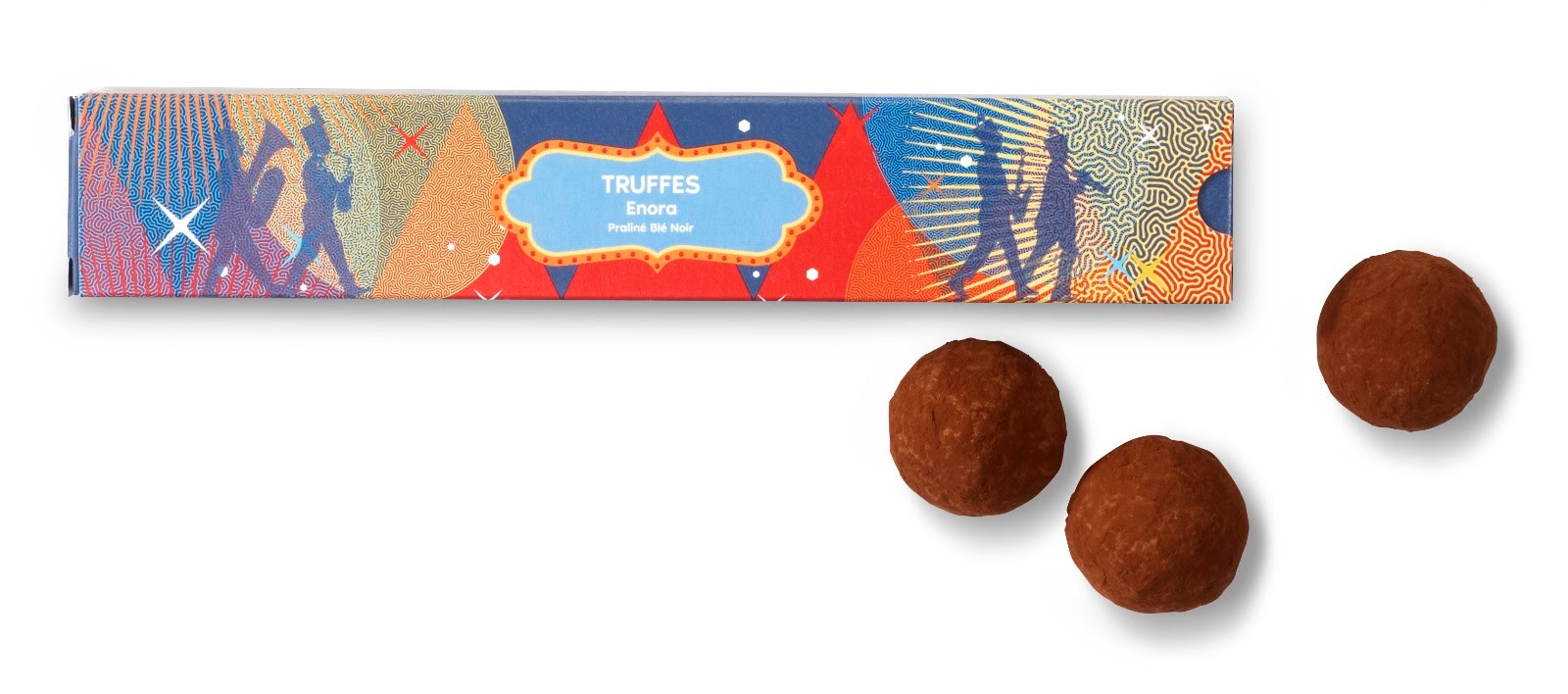 Truffes Enora Pierre Hermé au praliné sarrasin
