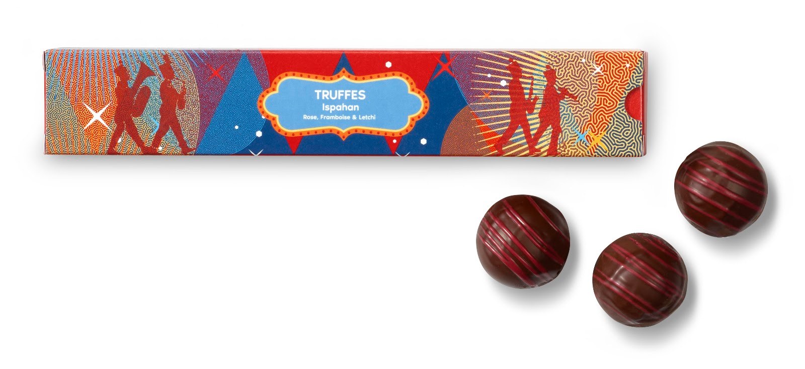 Truffes Ispahan Pierre Hermé framboise, rose et letchi