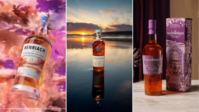 Single malt écossais : Benriach Shades of Smoke 31 ans, Glenglassaugh 15 ans et The Glendronach Boynsmill House Edition 14 ans