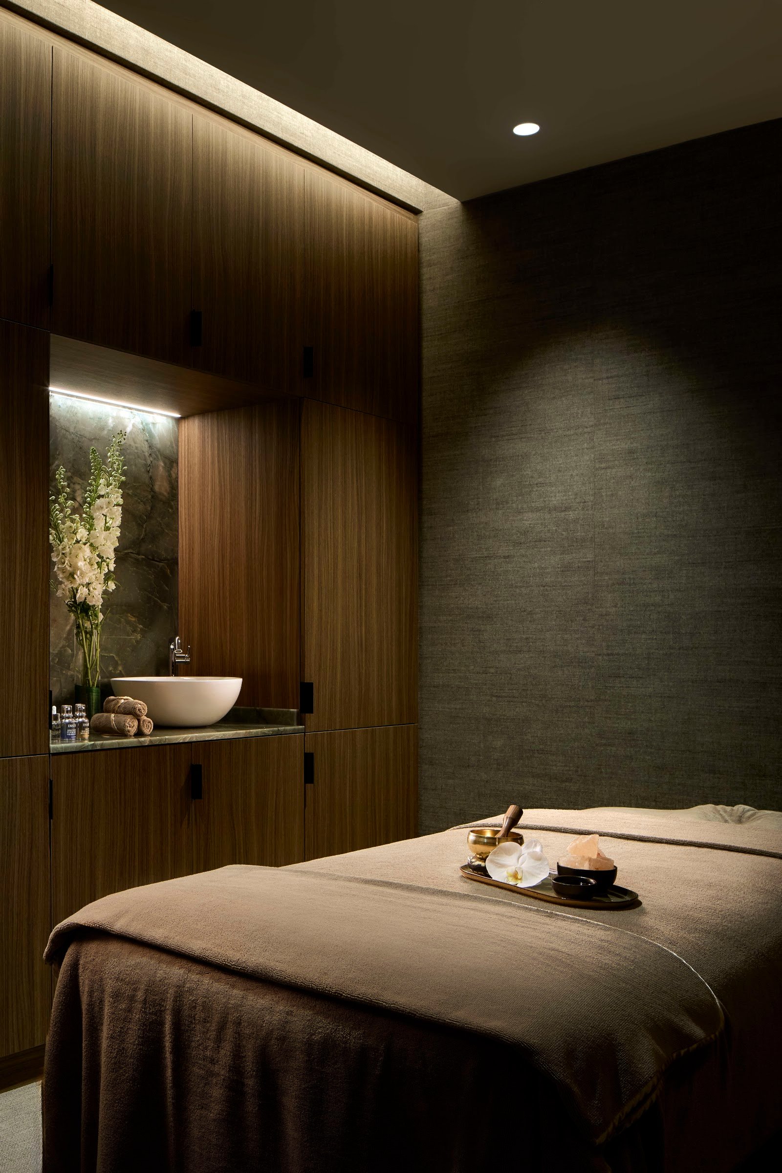 Cabine de massage du Tivoli Wellness Club