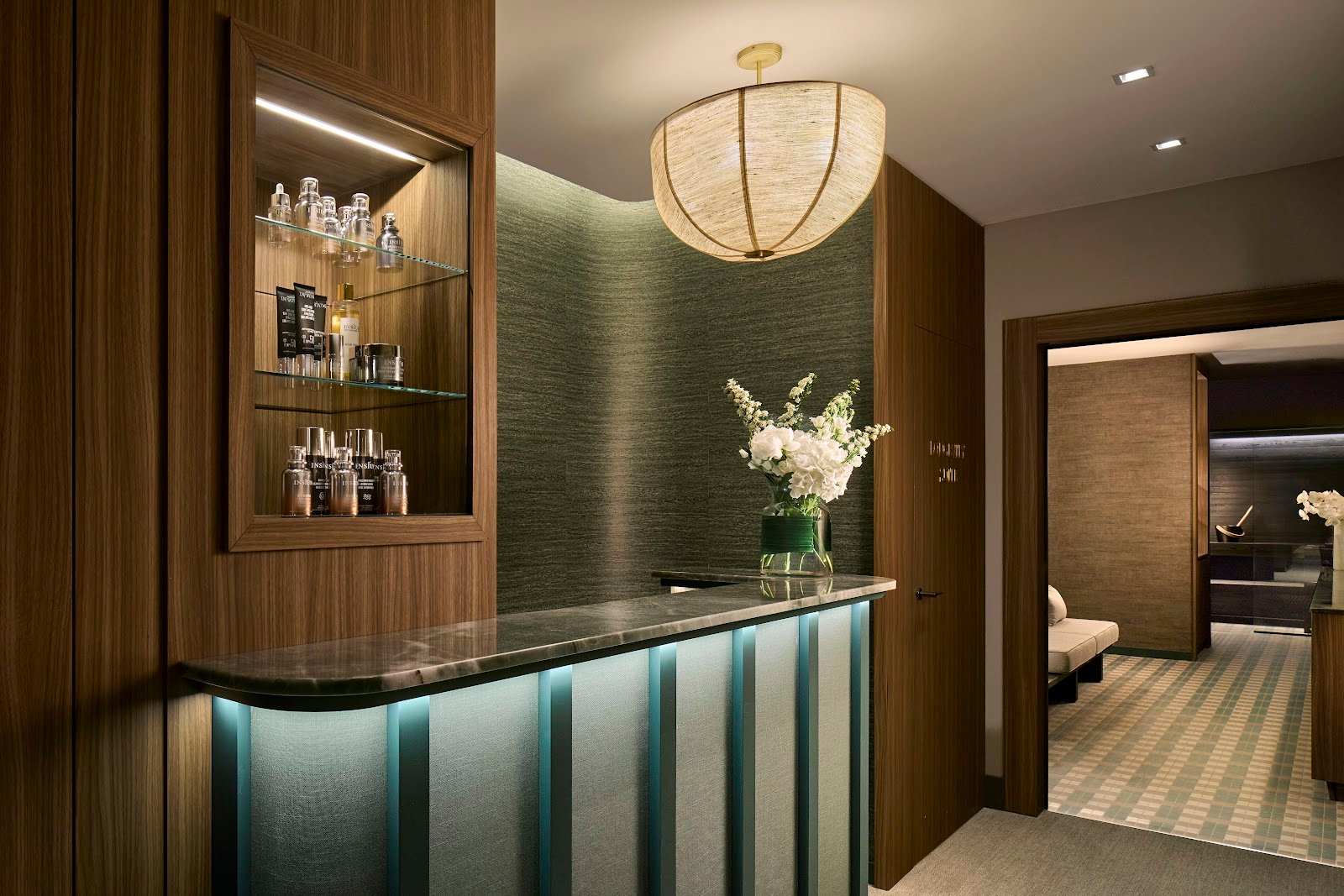 L’accueil du Tivoli Wellness Club au Tivoli President Milano